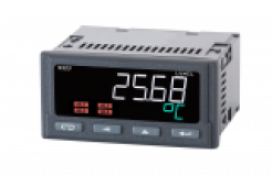 Programmable digital meter of temperature, resistance and standard signals